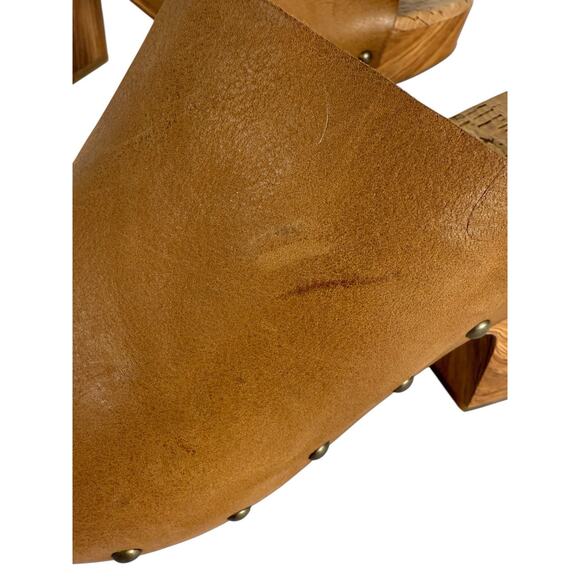 Kork-Ease Brown Leather Sandals - Picture 4 of 10